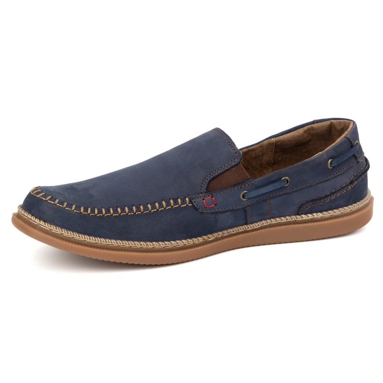 Olivier Mænds sko gled loafers 314GT marineblå 1