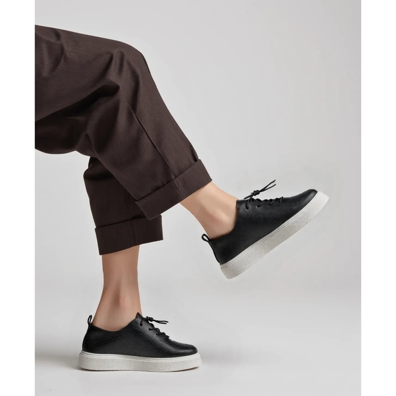 Kvinders slip-on vareno sort 1