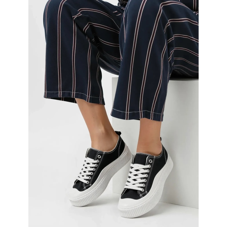 Kvinders sneakers sort 2