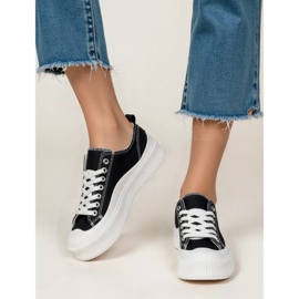 Kvinders sneakers sort 1