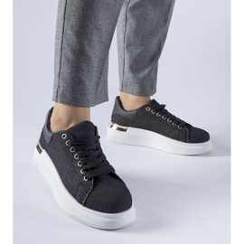 D/GMR Sorte Scuderlando platform sneakers 1