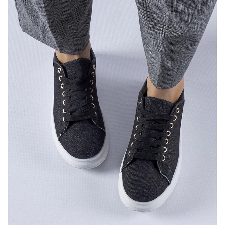 D/GMR Sorte Scuderlando platform sneakers 2