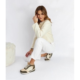 D/GMR Green Chestnut wedge sneakers grøn 2