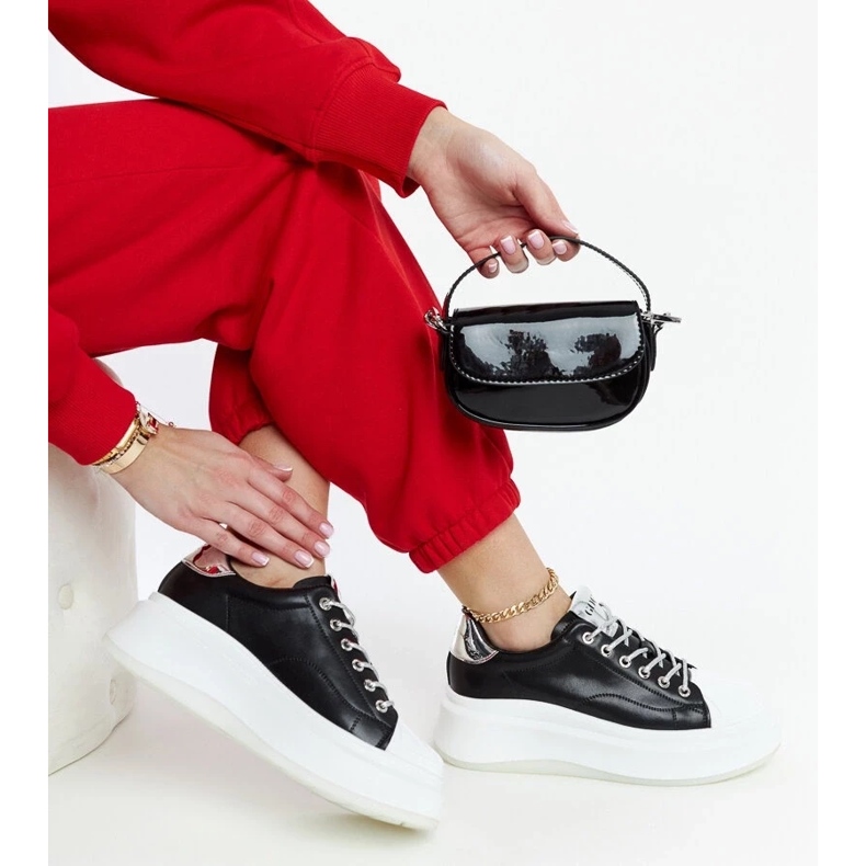 D/GMR Sorte platform sneakers Goe NN2N4034 2