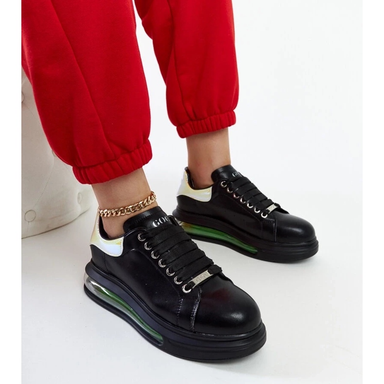 D/GMR Sorte sneakers på GoE NN2N4030 -platformen 2
