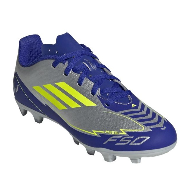 Adidas F50 Club FG/MG Messi IH0926 Fodboldsko blå 1