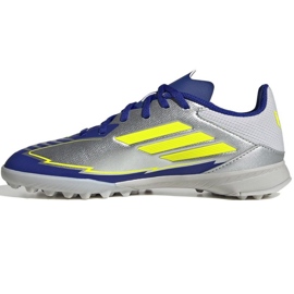 Adidas f50 liga messi tf ih0925 sølvblå sko 1