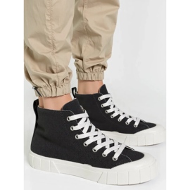 Kvinders arvel sorte sneakers 2