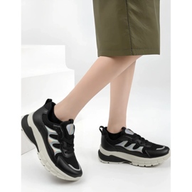 Kvinders neo sport sneakers sort 1
