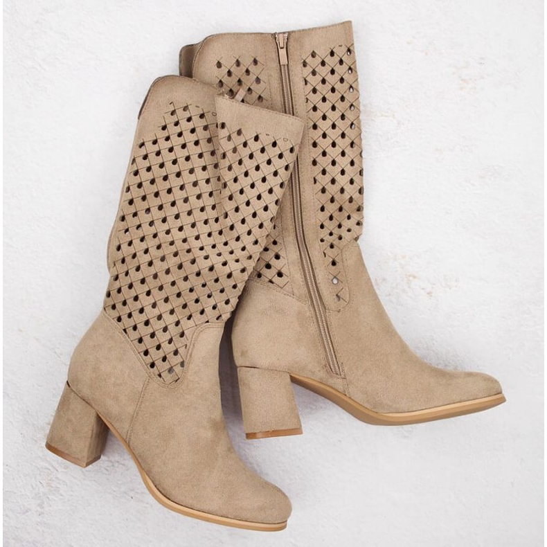 M.Daszyński Openwork Boots M. Daszyński i SAN43B 1