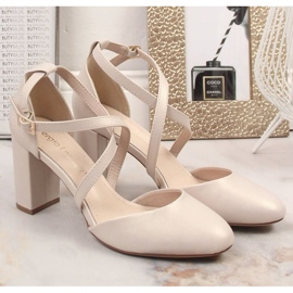 Hæle Sergio Leone SK248D beige 1
