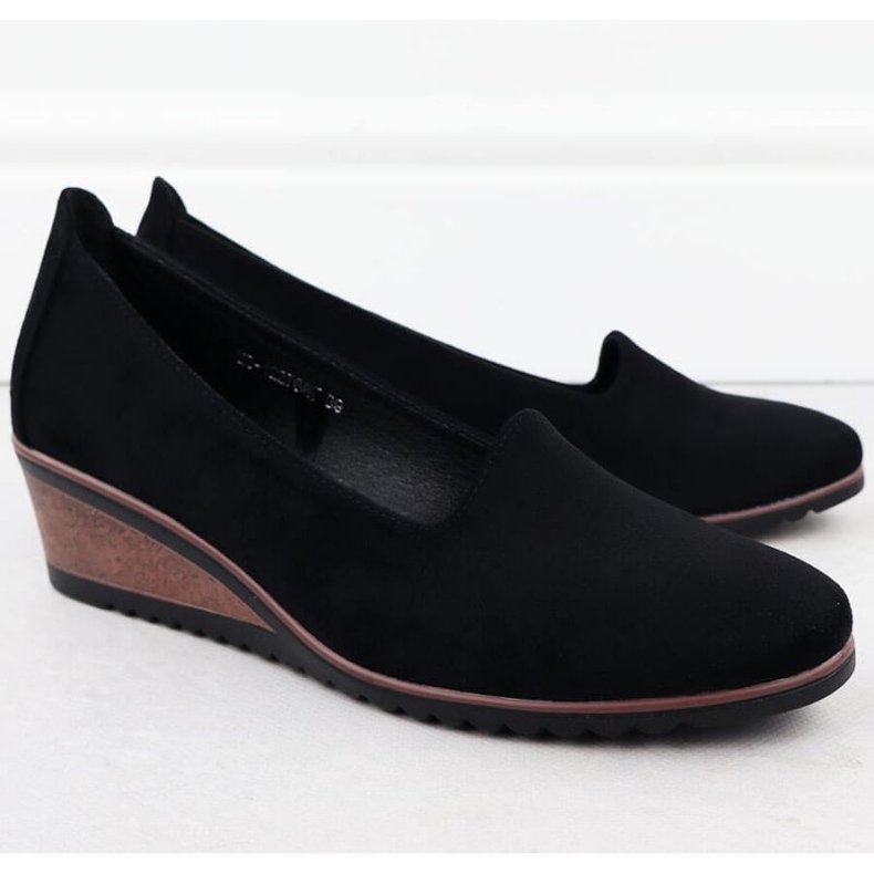 Sko til en Wedge Potocki SZ12276 Sort 2