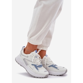 Women's Sports Shoes Big Star NN274A094 Hi-Poly System White-Blue System hvid 1