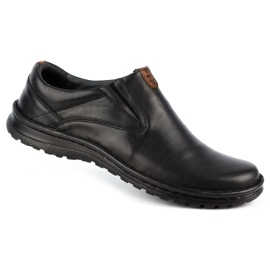 Kampol Herre slip-on sko 12KAM sort 1
