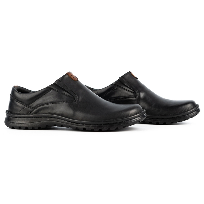 Kampol Herre slip-on sko 12KAM sort 2