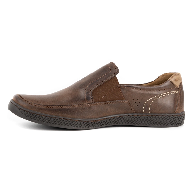 KOMODO Mænds loafers 912 mørkebrune 2