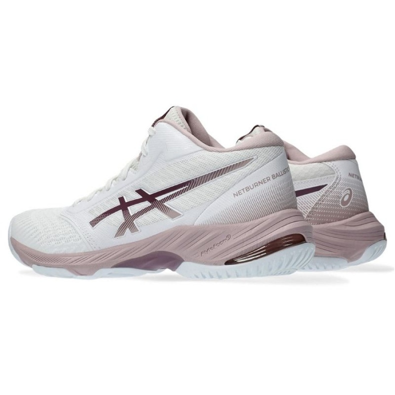 Asics Netburner Ballistic Ff Mt 3 sko 1052A070108 hvid 4