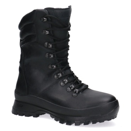Læder Trekking-Myśliwskie Pollonus Black 6-0124-001 Basior sort sort 1