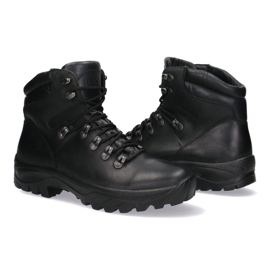 Holdbare jagtsko, vandrende sko i Pollonus Black Mountains 6-0127-001 Knieja sort sort 3