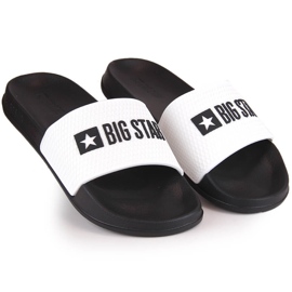 Hvide sportsflip-flops til mænd Big Star JJ174506 1