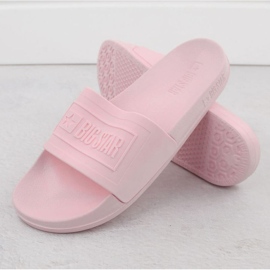 Kvinders flip flops til Big Star OO274036 Pink lyserød 7
