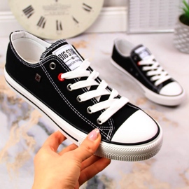 Sorte halve sneakers Big Star T274023 2
