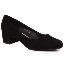 Pumps i sort ruskind fra Sergio Leone 1