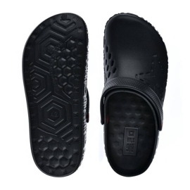 Herre sorte kroks sorte Big Star II175001 hjemmesko 1