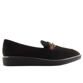 Sort Dame loafers S0-204 sort 2