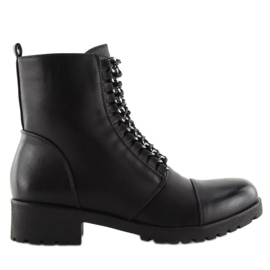 Sorte Workery støvler A89626 sort 2
