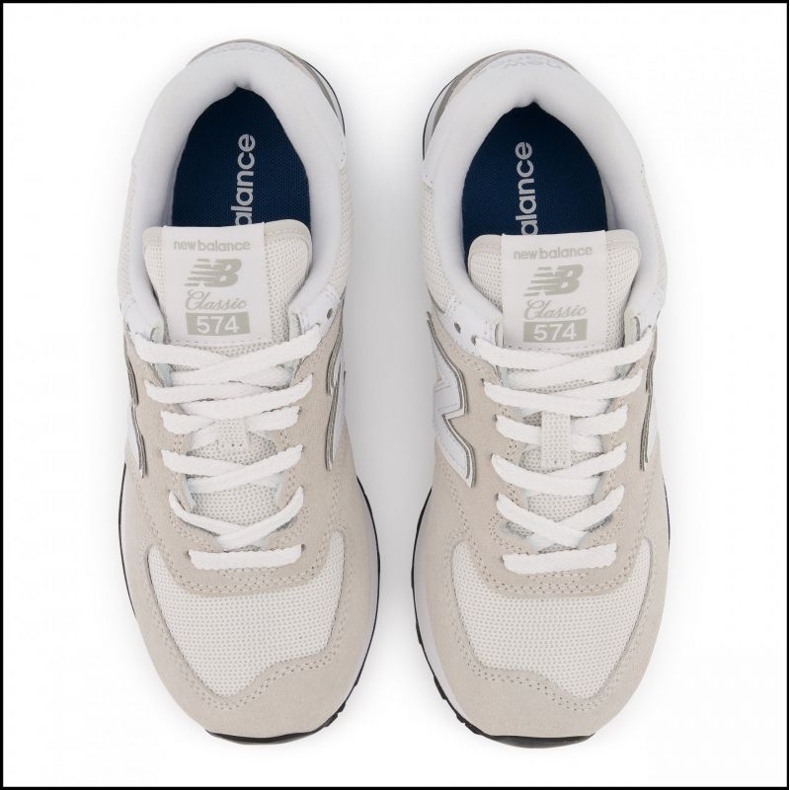 New Balance WL574EVW sko beige 4