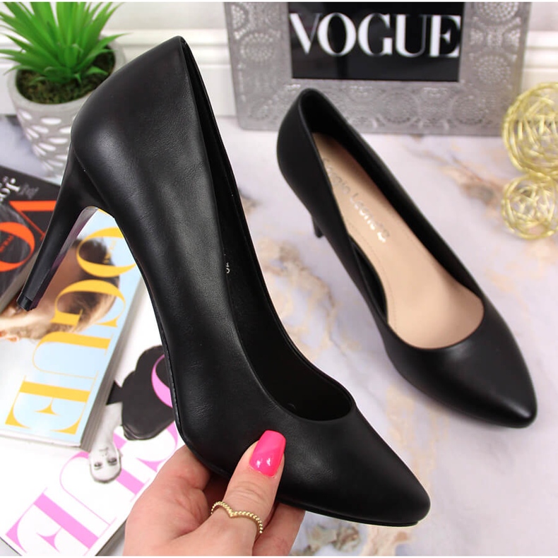 Sorte Sergio Leone stiletpumps 2