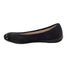 Befado damesko ballerinaer hjemmesko 309q015 sort 2
