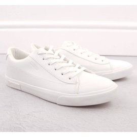 Herresneakers lavet af økologisk læder, hvid Big Star NN174250 1