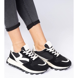 Sorte sportssneakers til kvinder 2