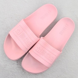 Kvinders flip flops til Big Star OO274036 Pink lyserød 13