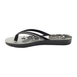 Sort og sølv Inblu ME14 flip-flops grå 2