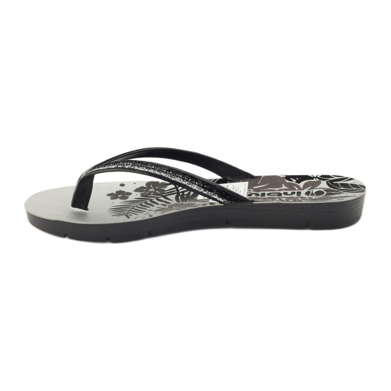 Sort og sølv Inblu ME14 flip-flops grå 2