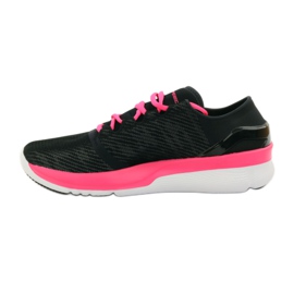 Under Armour Speedform Turbulence løbesko sort lyserød 2