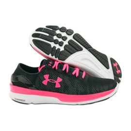 Under Armour Speedform Turbulence løbesko sort lyserød 3