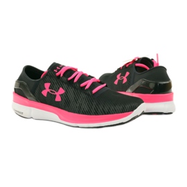 Under Armour Speedform Turbulence løbesko sort lyserød 4
