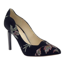 Anis Pumps On A Pin Broderi 4566 sort 1