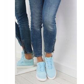 Blå ruskindssneakers til kvinder NB171P Blå 1
