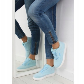 Blå ruskindssneakers til kvinder NB171P Blå 2