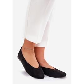 Klassisk Eco Black Ballerinas Black sort 1