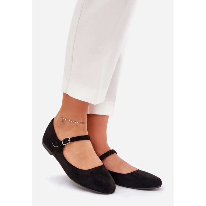 Black Bale Ballerinas sort 1