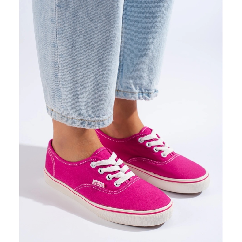 Andy Z Fuchsia sneakers lyserød 2