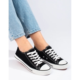 J. Star Klassiske sorte sneakers 2
