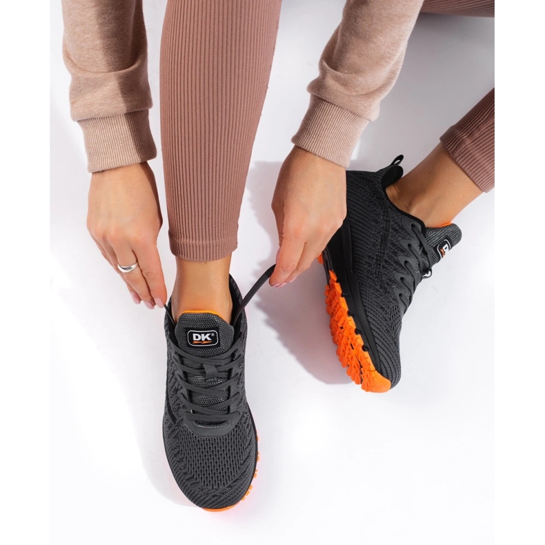 DK tekstilsneakers sort 2