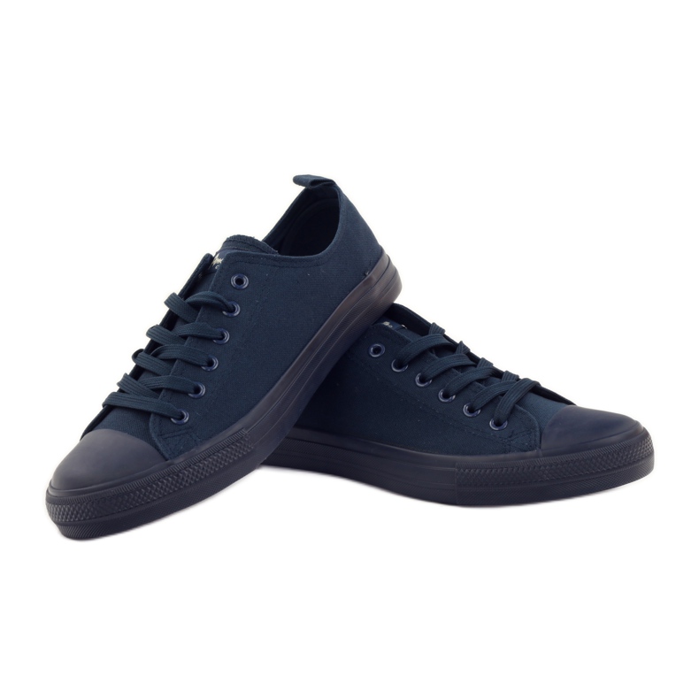 American Club Amerikanske marineblå sneakers 4